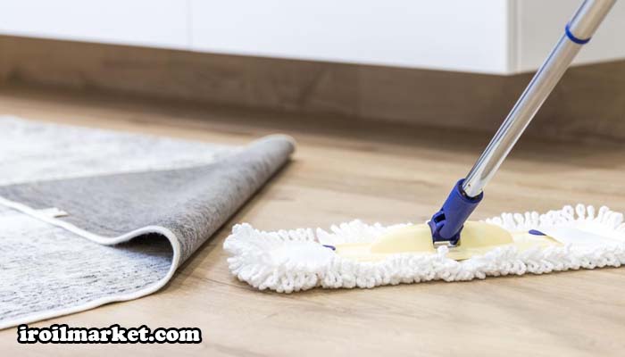 تمیز کردن کف لمینیت خانه