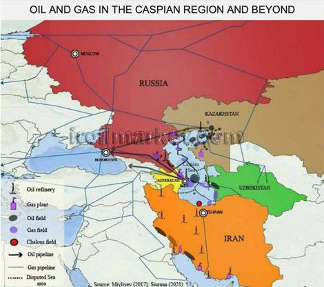 caspian oil - بازار نفت و گاز پتروشیمی