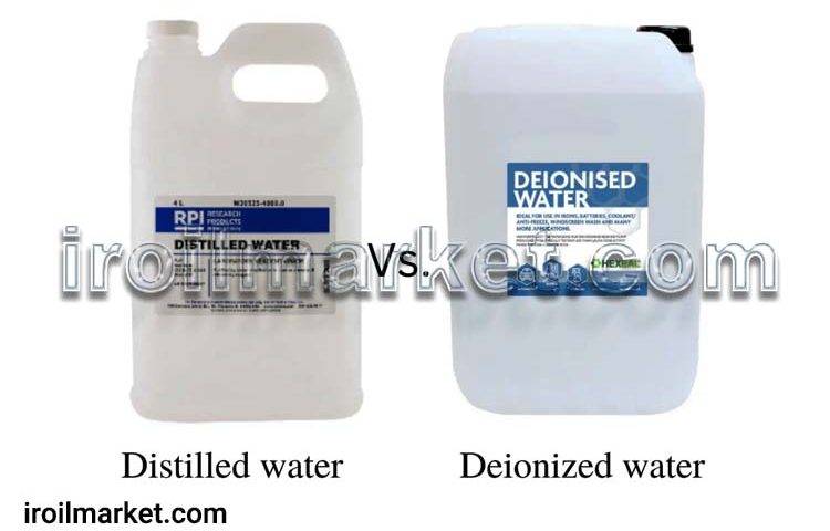 تفاوت آب مقطر و دیونیزه