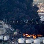 آتش سوزی کارخانه شیمیایی تگزاس