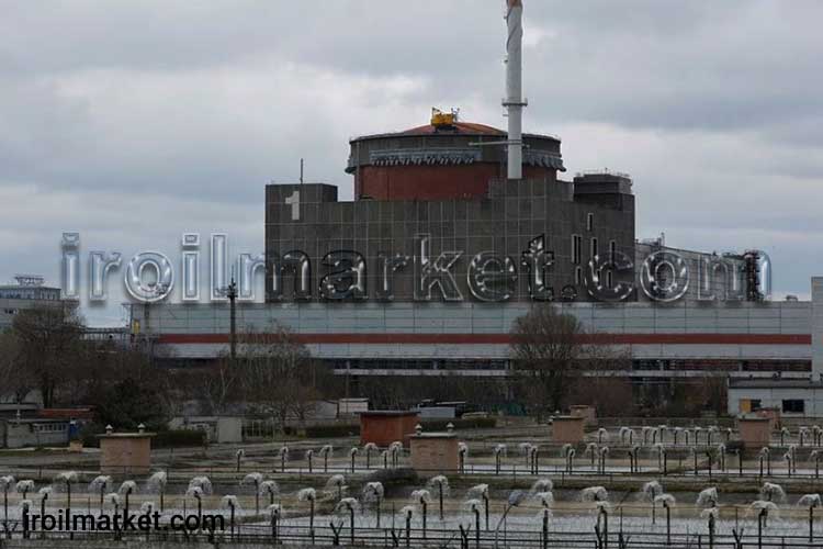 Nuclear power plant under Russian control
