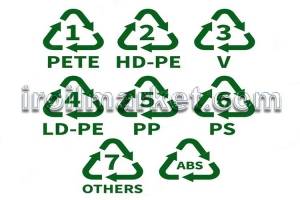 LDPE و HDPE بازیافت شده