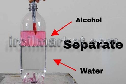 روش جدا کردن الکل از آب
