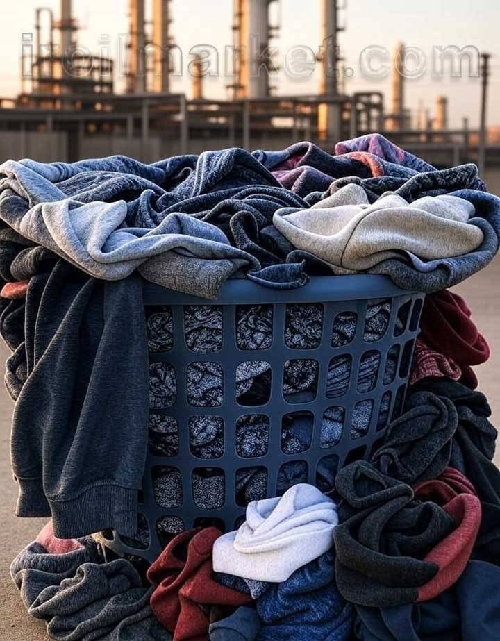 Oils Footprint in Everyday Clothing - بازار نفت و گاز