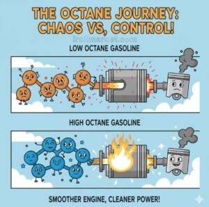 Gasoline Types Explained تفاوت بنزین معمولی و سوپر