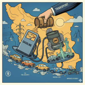 Gasoline in National Energy نقش بنزین در تراز انرژی کشور