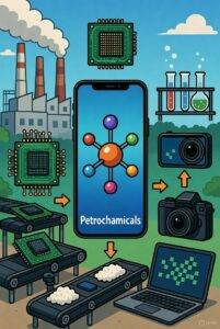 چگونه مواد پتروشیمی صنعت موبایل و لپ‌تاپ را متحول کردند؟